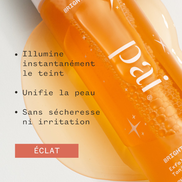 PAI Skincare - Bright Now - Tonique exfoliant PHA & Rosier sauvage