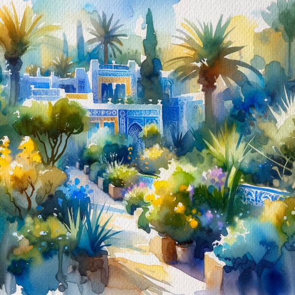 Le Jardin Retrouvé - Jasmin Majorelle Le Jardin Retrouvé - Jasmin Majorelle