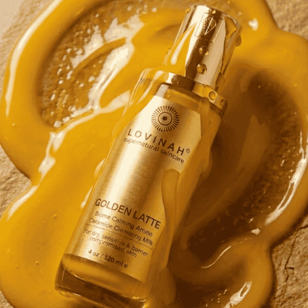 Lovinah - Lait d&eacute;maquillant apaisant Golden Latte