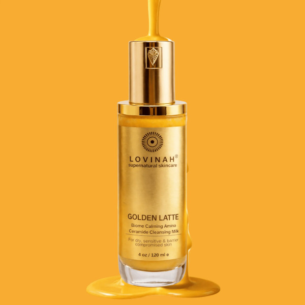 Lovinah - Lait d&eacute;maquillant apaisant Golden Latte