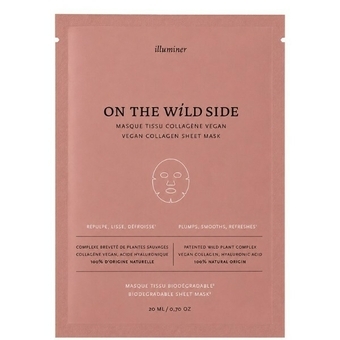 On The Wild Side - Masque Tissu Collag&egrave;ne Vegan