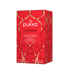 Tisane Revitalise - Réconfort & vigueur Pukka - Revitalise - Tisane bio revigorante cannelle, cardamome, gingembre
