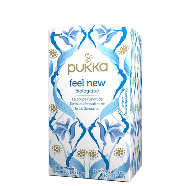 Pukka - Feel New - Tisane bio detoxifiante anis, fenouil & réglisse