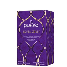 Tisane After dinner - Soulage & calme Pukka - After dinner - Tisane bio digestive de fenouil, chicorée et cardamome