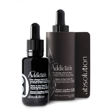 Huile de soin bio visage Addiction