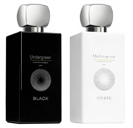 Parfum bio de luxe Black et White de la marque de parfum naturel de niche Undergreen