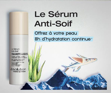 Soin ultra-hydratant bio pour peau très sèche Absolution