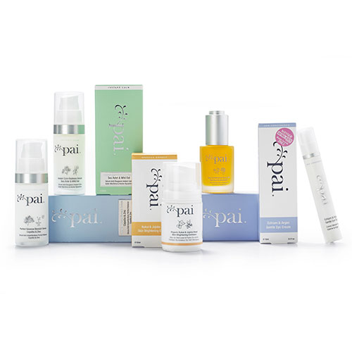 Produits de beauté de la marque Pai Skincare Cosmetics