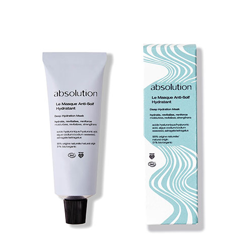 Masque Anti-Soif Hydratant Absolution + Packaging