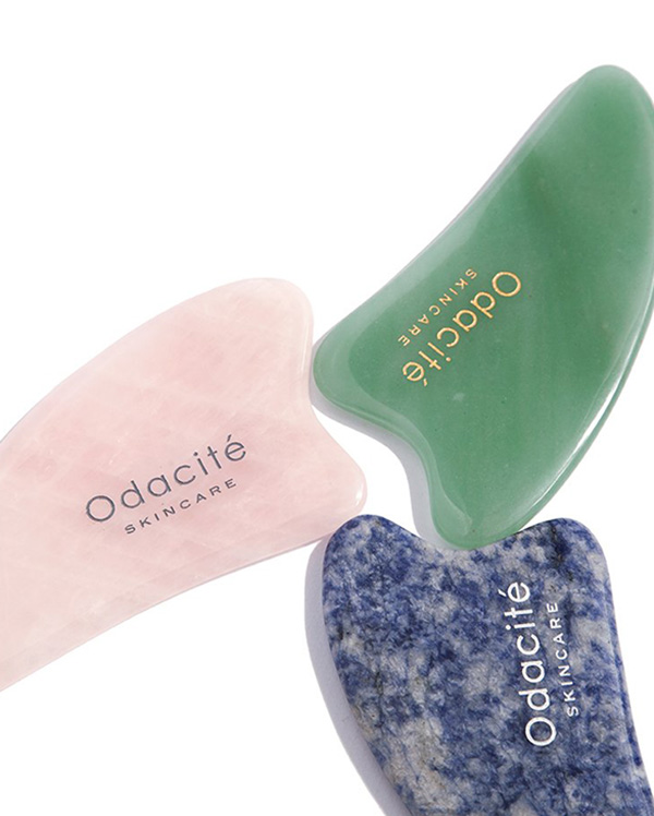 les trois Gua Sha de la marque Odacité