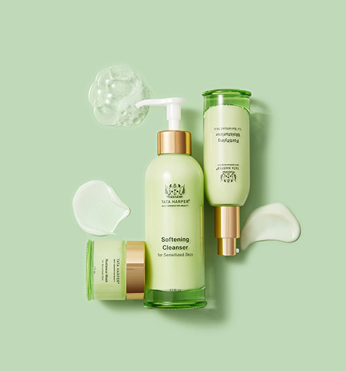 Produits de soin pour peau sensible Tata Harper de la gamme Superkind