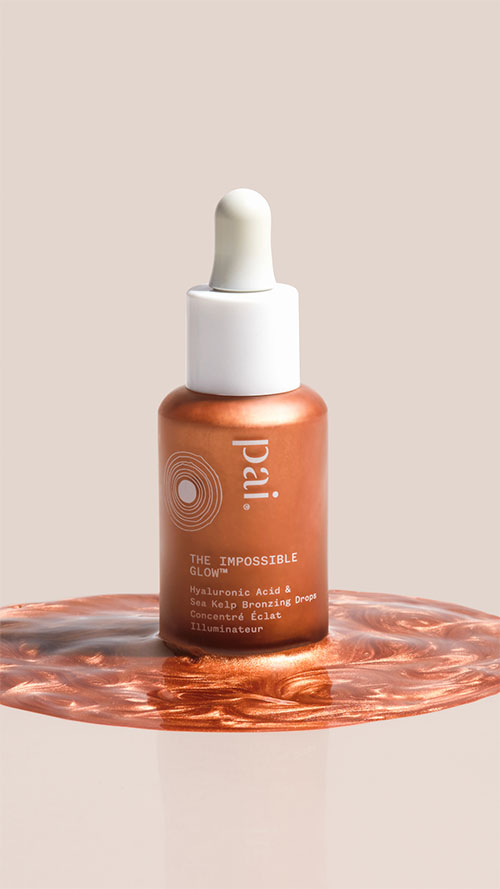 Produit maquillage bio PAI The Impossible Glow