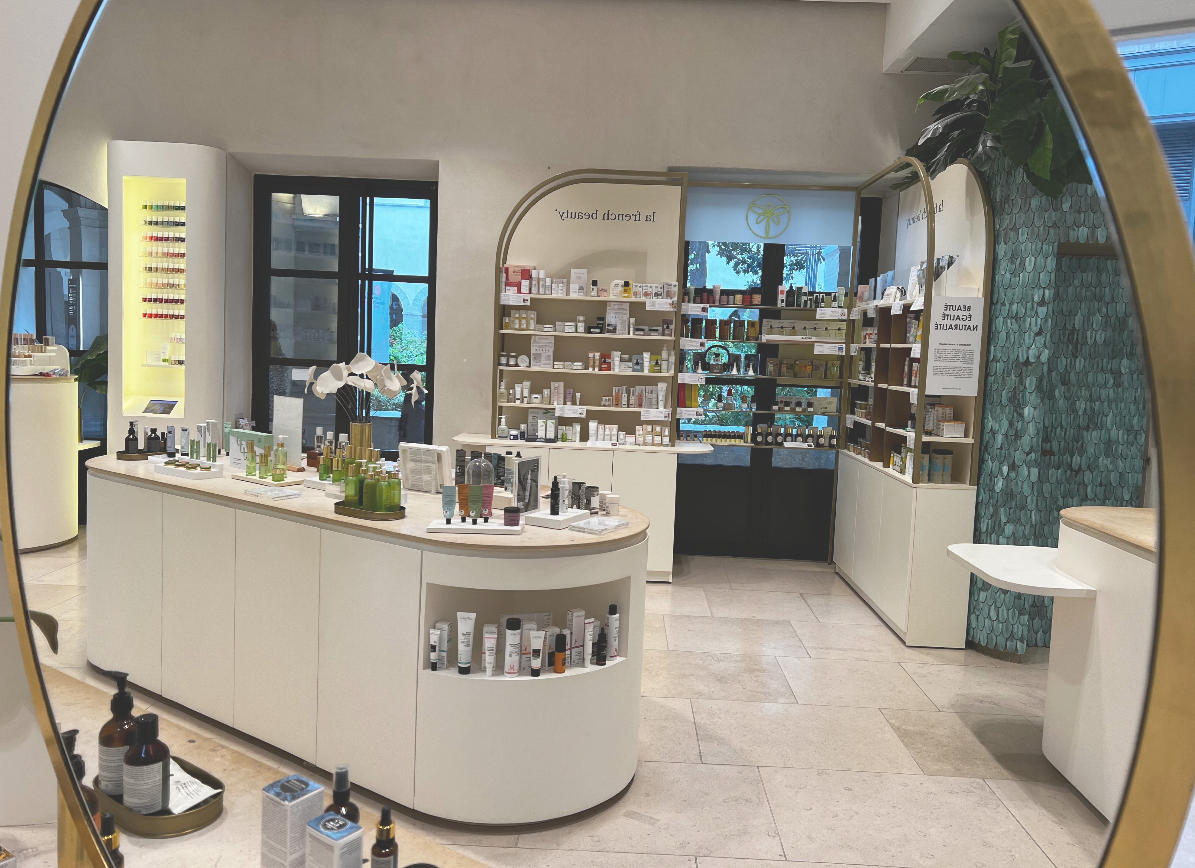 Boutique à Lyon centre de produits de beauté naturels made in France