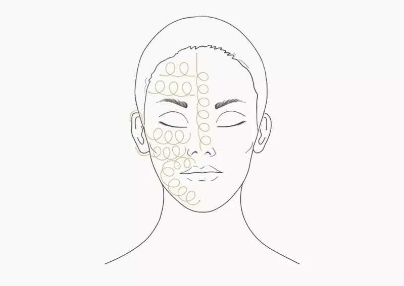 Nettoyage visage avec Le Pure