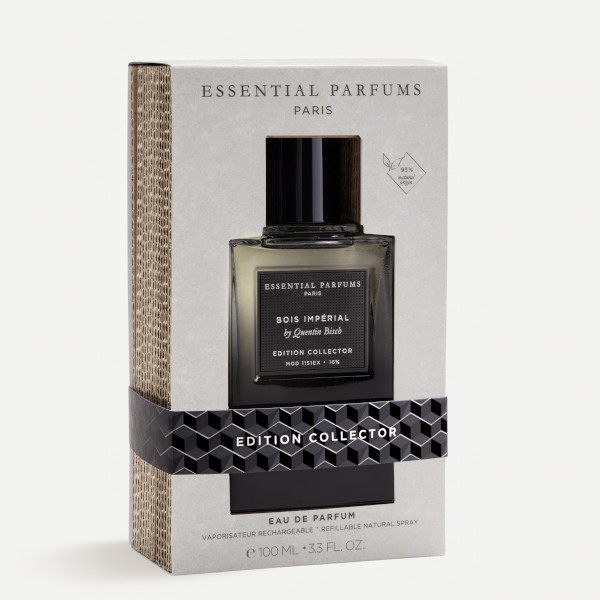 Flacon édition collector noir du parfum Bois Impérial pour son 5ème anniversaire