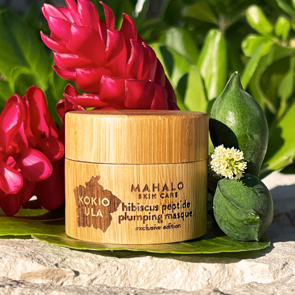 Nouveau produit Kokio Ula de la marque hawaienne de cosmétiques naturels Mahalo