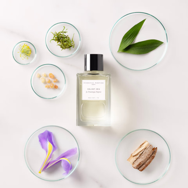 Pyramide olfactive de l'eau de parfum Velvet Iris