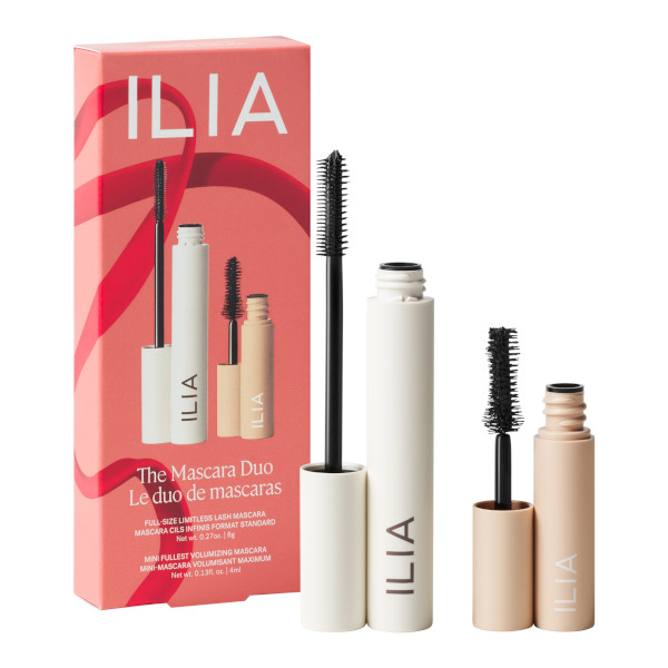 Coffret Mascara Duo Ilia - Mascara bio longue tenue