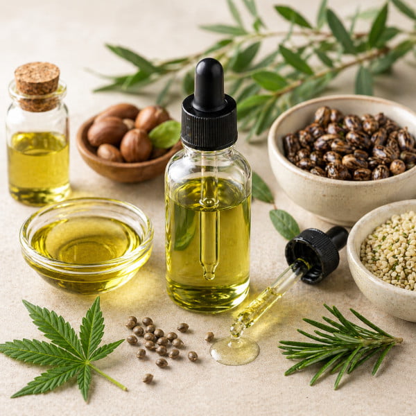 Huile v&eacute;g&eacute;tale naturelle en cosm&eacute;tique : com&eacute;gog&egrave;ne ou non ?