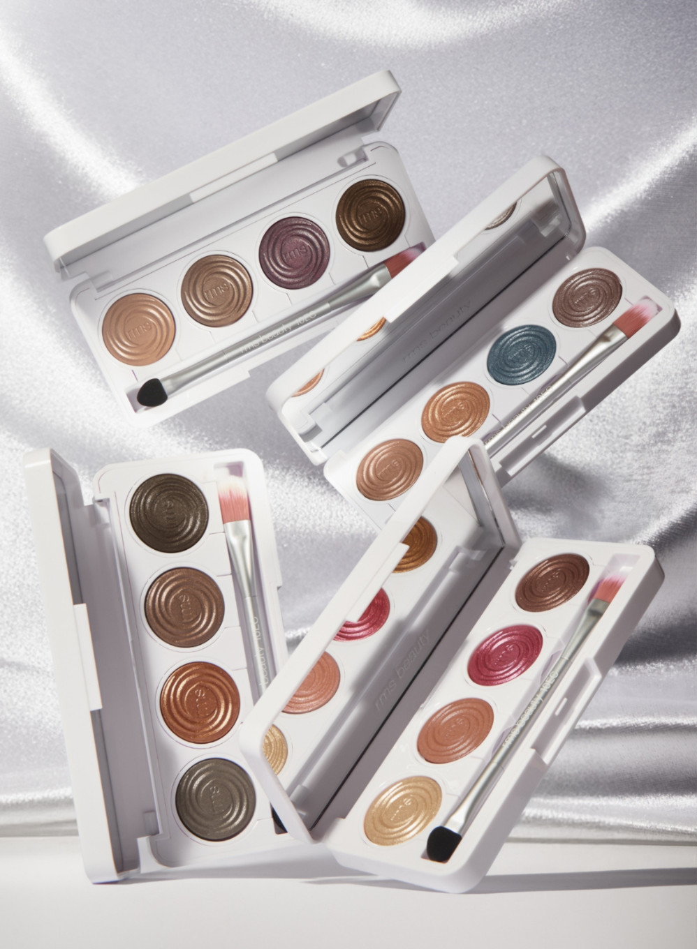 Les 4 palettes de maquillage clean pour les yeux de la marque RMS Beauty
