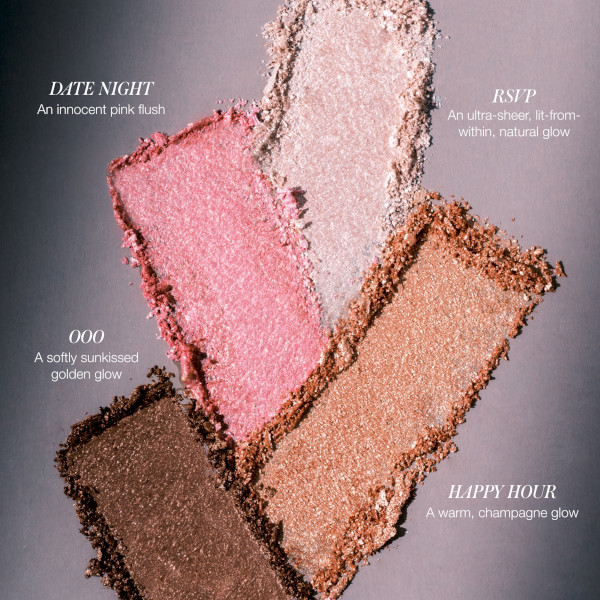 Les teintes de la palette Daily Glow de RMS