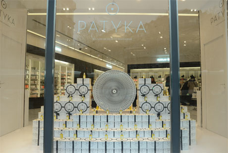 La cosmétique bio de luxe Patyka est vendue dans les grands magasins parisiens