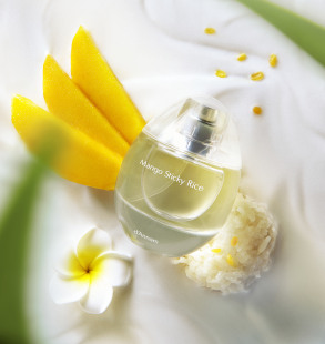 Parfum &agrave; la mangue en hommage &agrave; la Thailande Mango Sticky Rice de D'Annam
