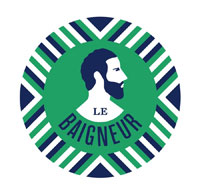 Logo of the men's soap brand Le Baigneur