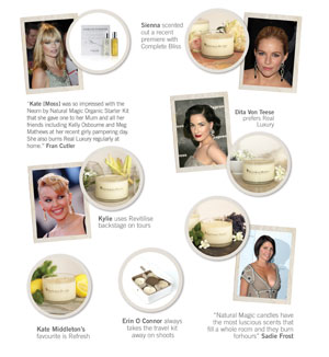 Stars et princesses fan de la marque de beauté bio Neom Luxury Organics