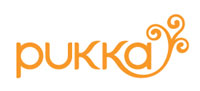 Logo de la marque de tisanes biologiques Pukka