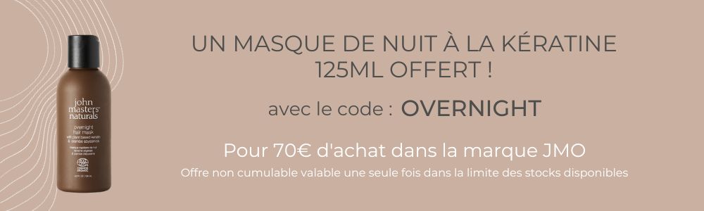 Cadeau code promo John Masters Organics