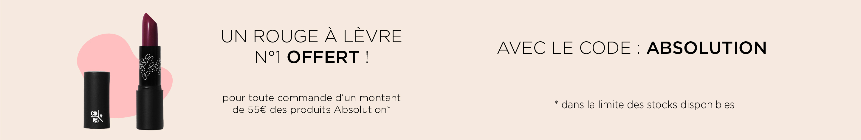 Promo cadeau Absolution