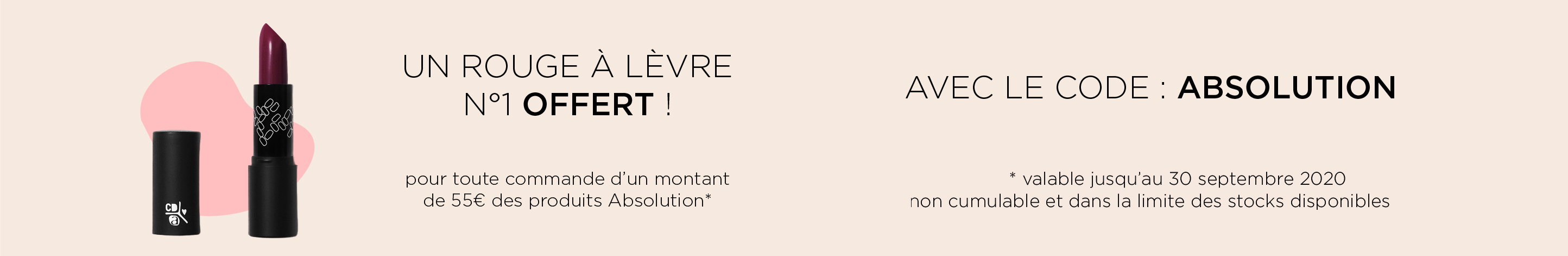 Promo cadeau Absolution