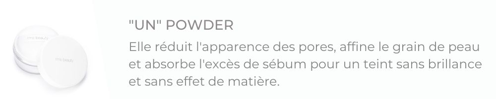 La poudre de maquillage RMS