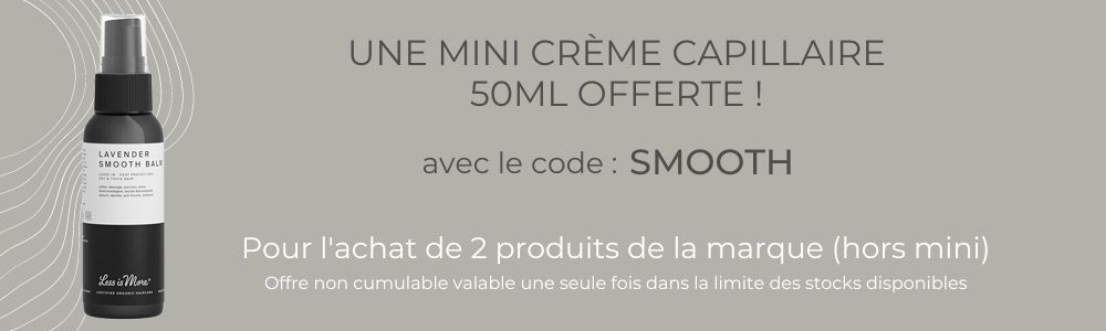 Cadeau code promo marque Less is More