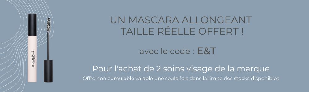 Cadeau offre code promo Estelle & Thild