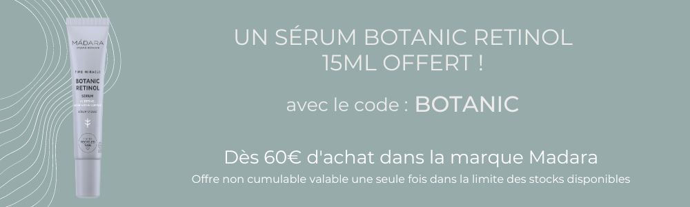 Cadeau code promo Madara cosmétiques