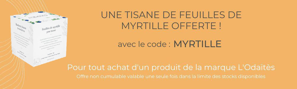 Cadeau infusion code promo L'odaites cosmétiques