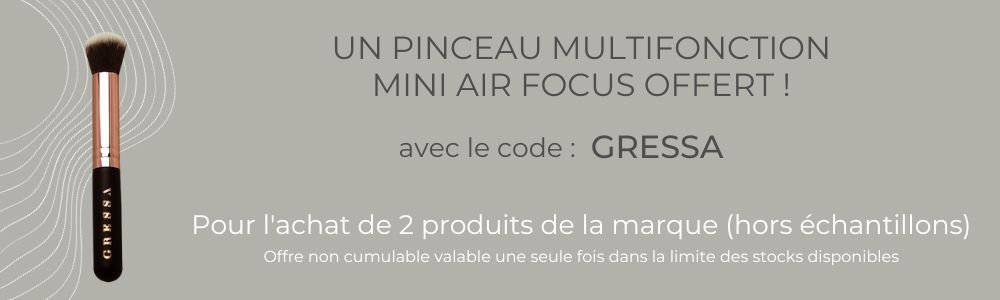 cadeau code promo marque Gressa Skin