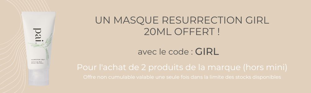 Code promo marque cosmétiques PAI