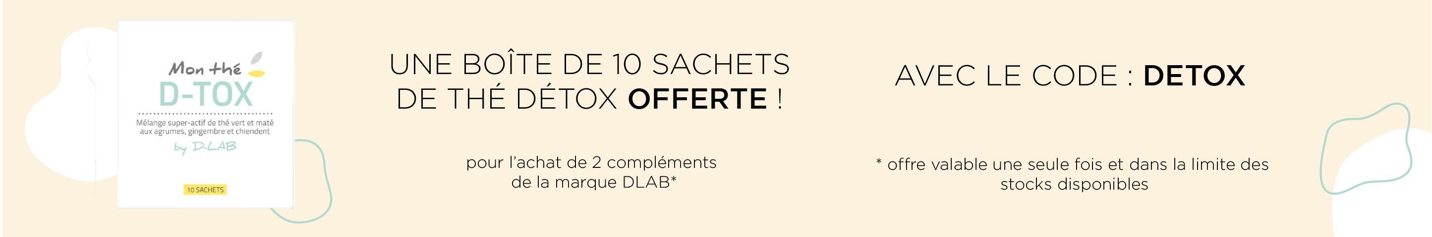 Thé détox offert
