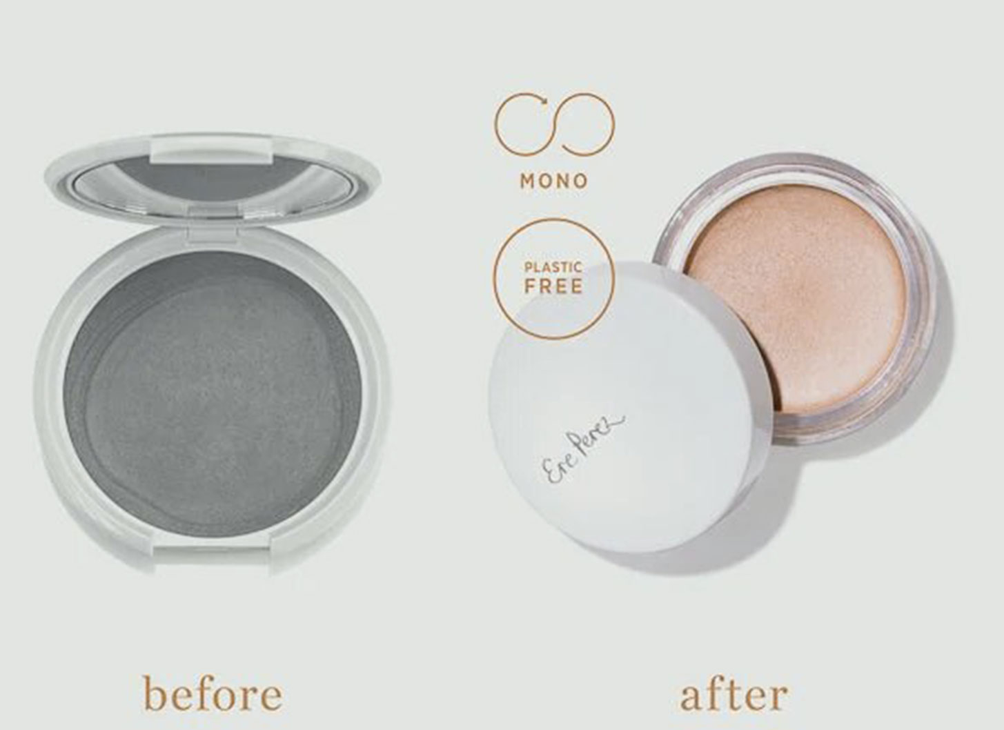 Evolution du packaging des produits de beauté Ere Perez