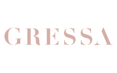 Logo de la marque de maquillage Gressa