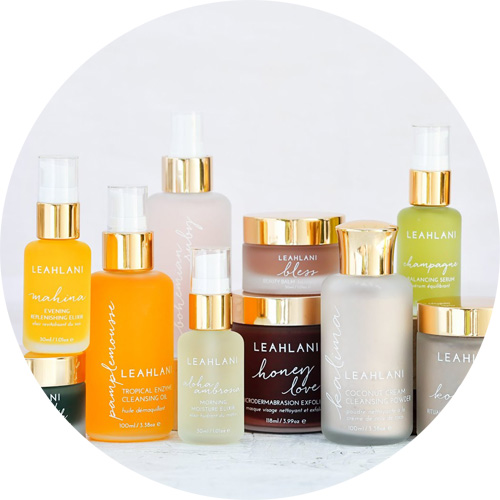 Acheter marque de cosmétique bio et naturelle d'hawai Leahlani Skincare