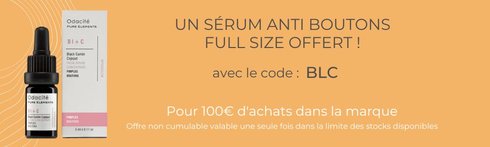 Cadeau code promo Odacité Skincare