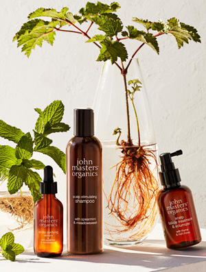 Soins naturels et bio pour les cheveux John Masters Organics