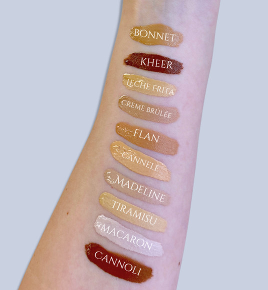 Swatch du nouveau correcteur stick The Essentialist de Gressa Skin